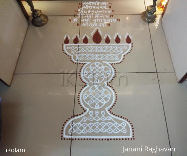 Rangoli: Pooja Room Kolams