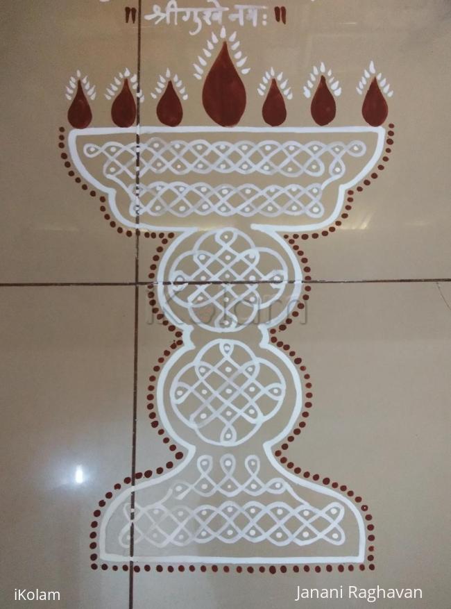 Rangoli: Pooja Room Kolams