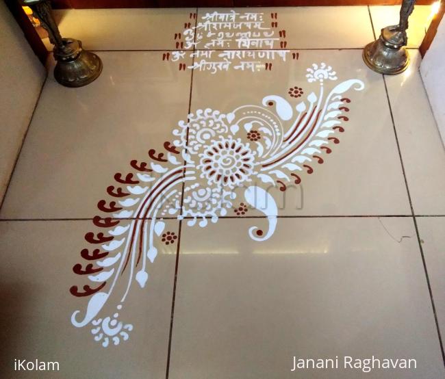 Rangoli: Pooja Room Kolams