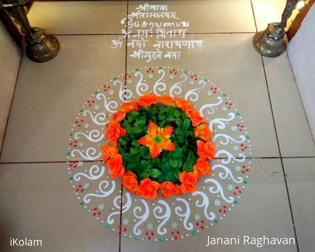 Rangoli: Pooja Room Kolams