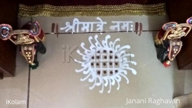 Rangoli: Pooja Room Kolams