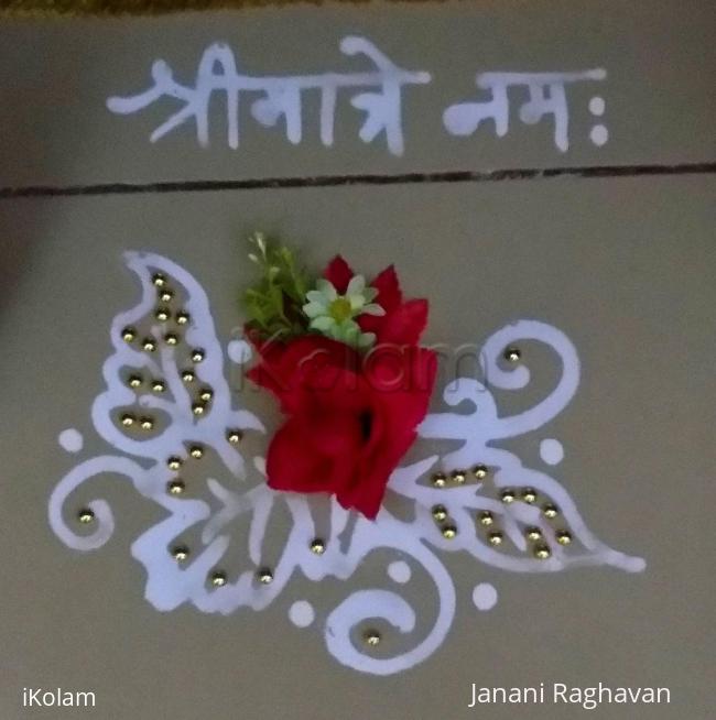 Rangoli: Pooja Room Kolams