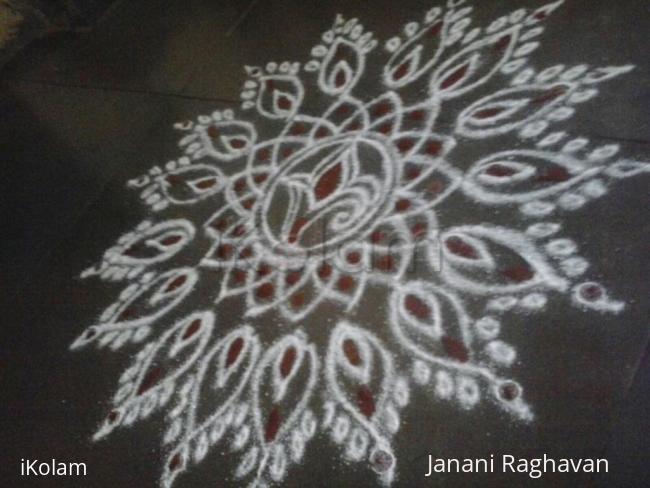 Rangoli: My sister's kolam- (Shobana's kolams)