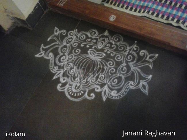 Rangoli: My sister's kolam- (Shobana's kolams)