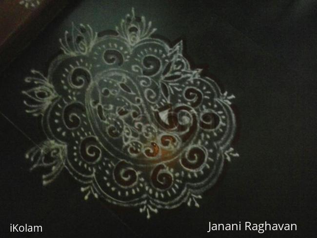 Rangoli: My sister's kolam- (Shobana's kolams)