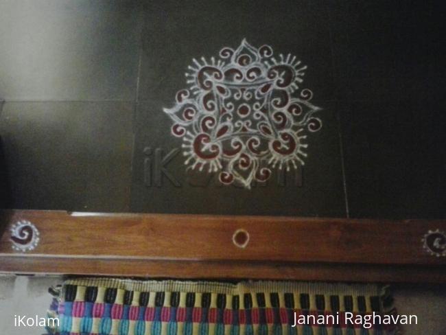 Rangoli: My sister's kolam- (Shobana's kolams)