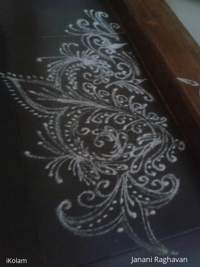 Rangoli: My sister's kolam- (Shobana's kolams)