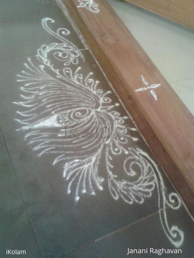 Rangoli: My sister's kolam- (Shobana's kolams)