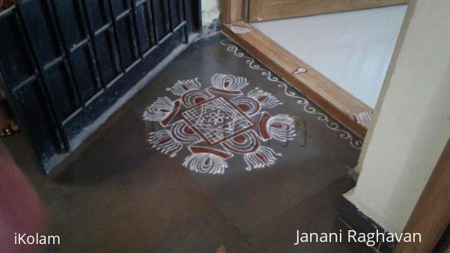 Rangoli: My sister's kolam- (Shobana's kolams)