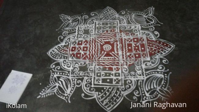 Rangoli: My sister's kolam- (Shobana's kolams)