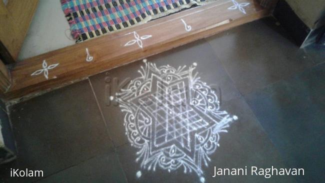 Rangoli: My sister's kolam- (Shobana's kolams)