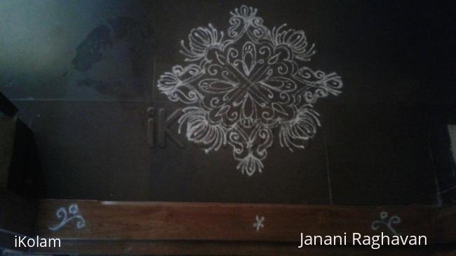 Rangoli: My sister's kolam- (Shobana's kolams)