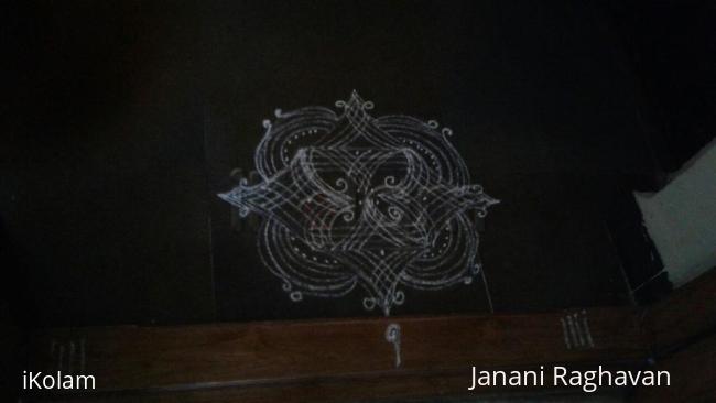 Rangoli: My sister's kolam- (Shobana's kolams)