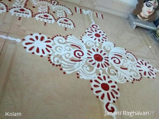 Rangoli: My sister's kolam- (Shobana's kolams)