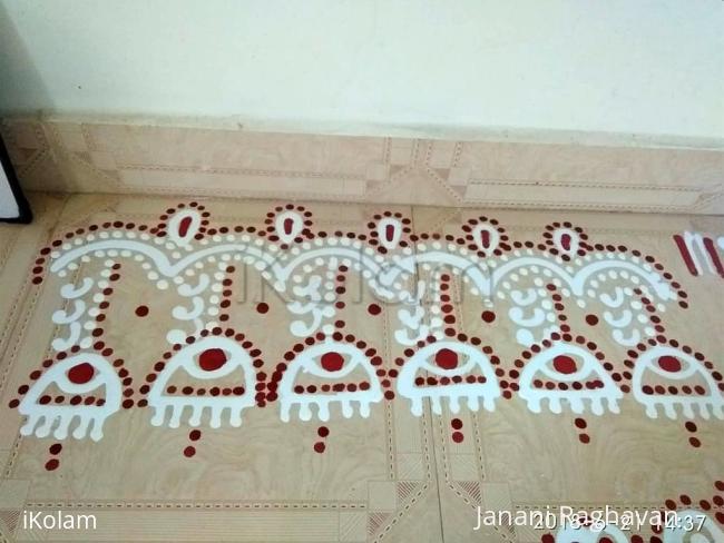 Rangoli: My sister's kolam- (Shobana's kolams)