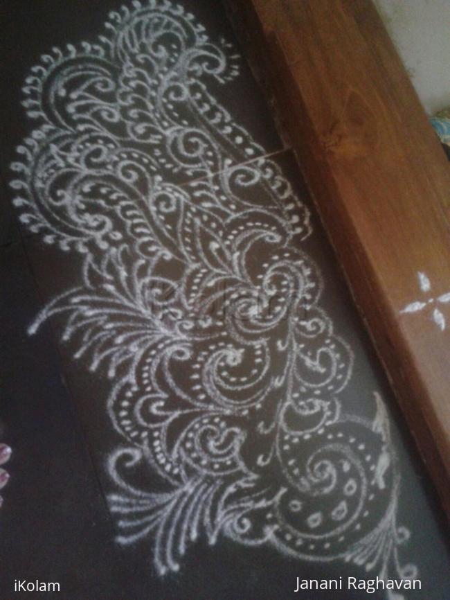 Rangoli: My sister's kolam- (Shobana's kolams)