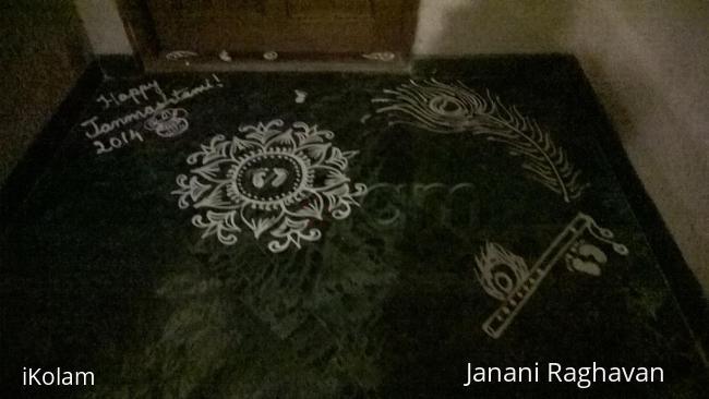 Rangoli: 2014-  Janmashtami-2