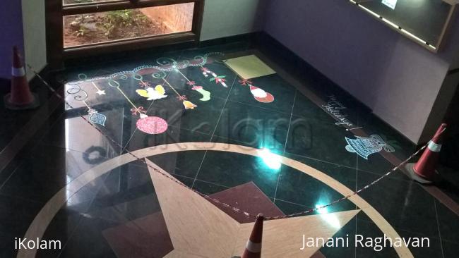 Rangoli: 2015-Christmas -Lobby-1