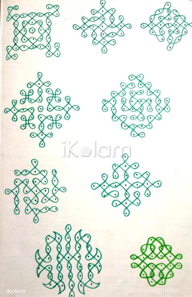 Rangoli: Kolam Notebook Kolams-2