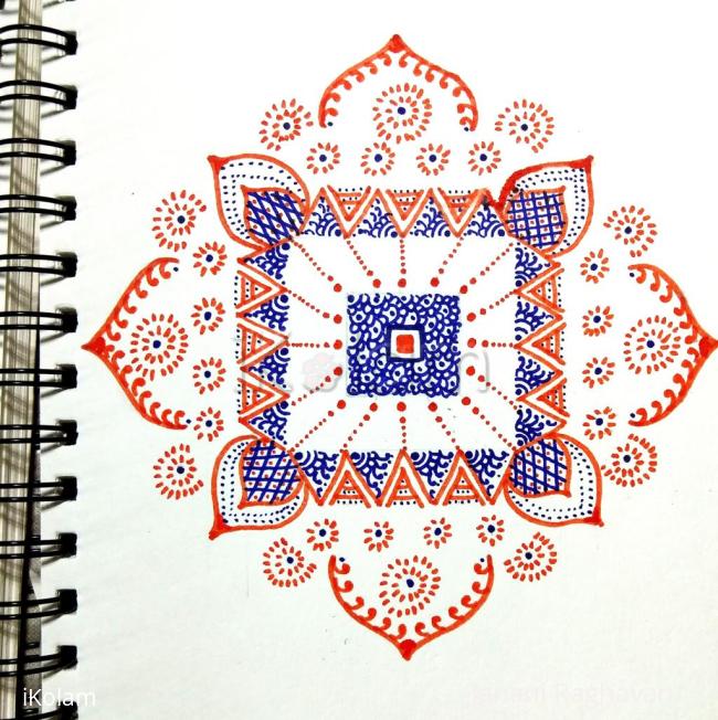 Rangoli: Kolam Notebook Kolams