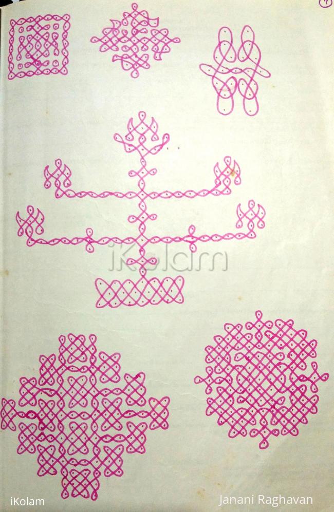 Rangoli: Kolam Notebook Kolams- 3