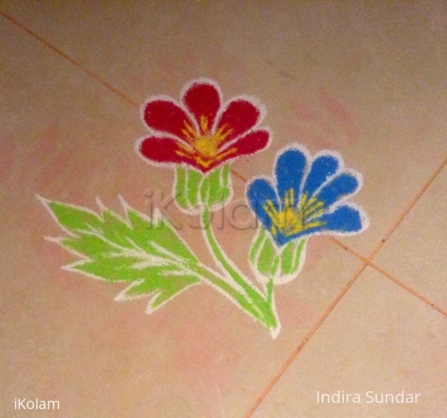 Rangoli: Tiny Flowers