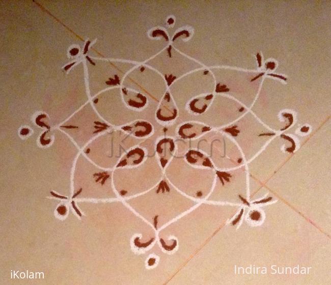 Rangoli: Simple one