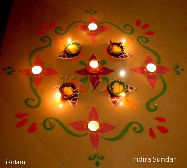 Rangoli: Karthigai Deepam 2