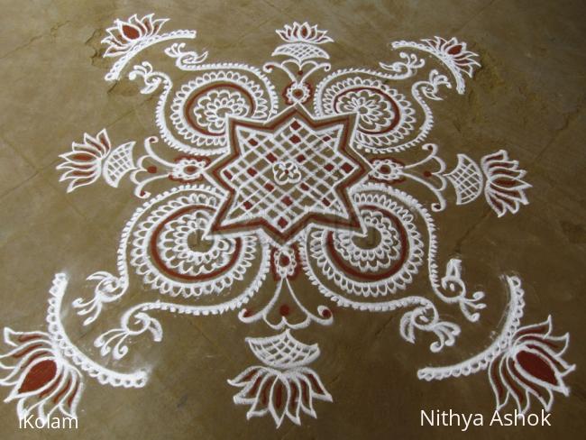 Rangoli: Freehand kolam