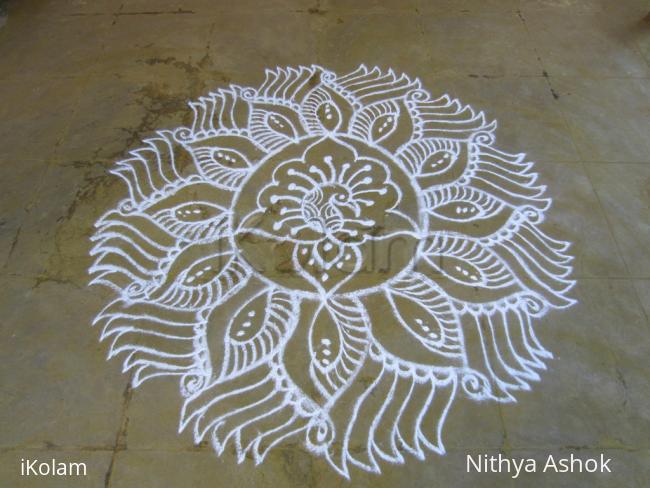 Rangoli: Karthigai Kolam