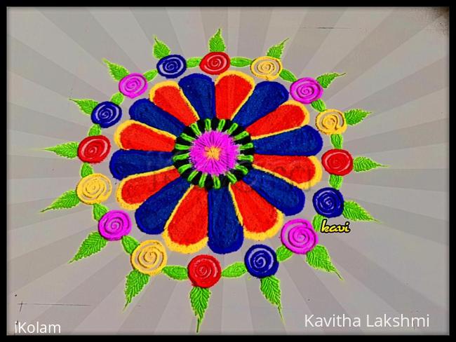 Rangoli: Marghazhi farewell day kolam