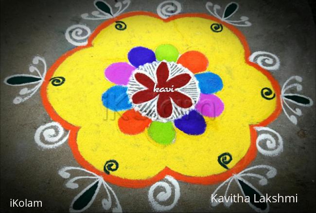 Rangoli: Colorful rangoli