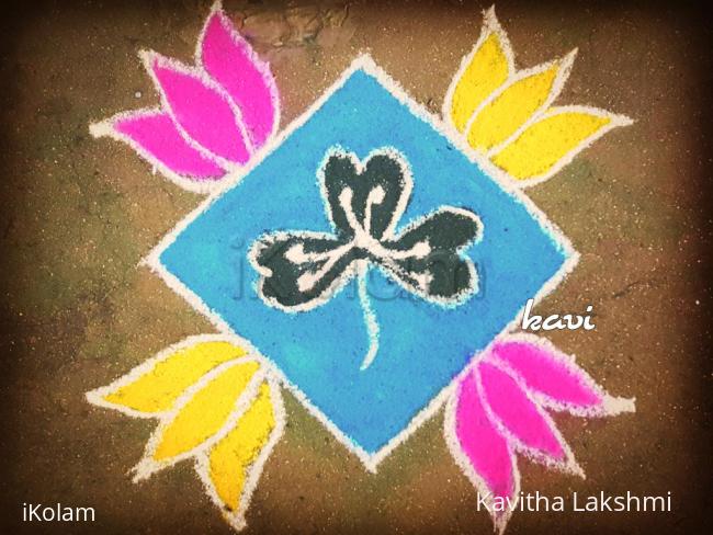 Rangoli: Marghazhi Day 18  kolam 