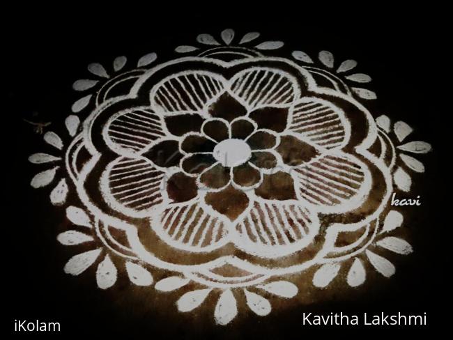 Rangoli: Floral pattern rangoli