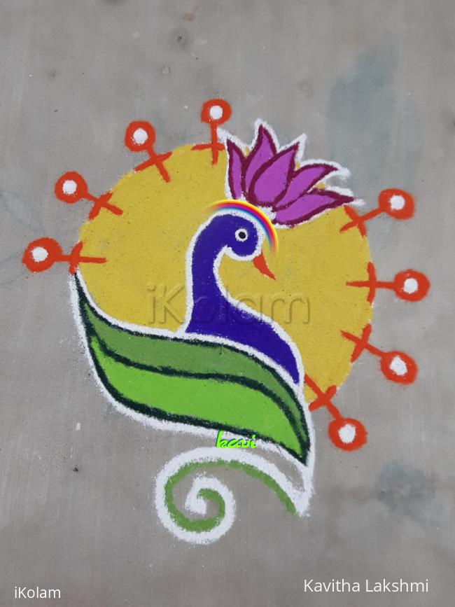 Rangoli: Women's day rangoli 