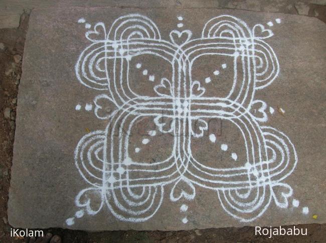 Rangoli: padi kolam