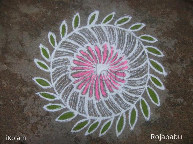 Rangoli: regular 9