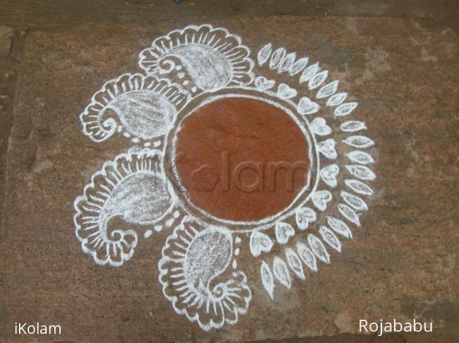 Rangoli: friday rangoli 4