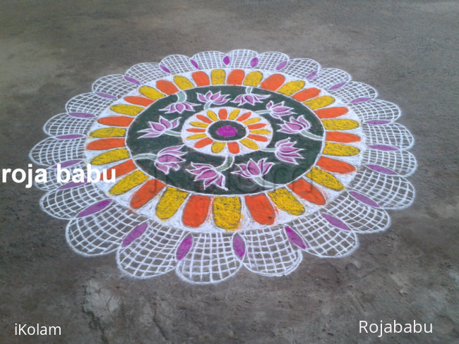 Rangoli: Pongal kolam