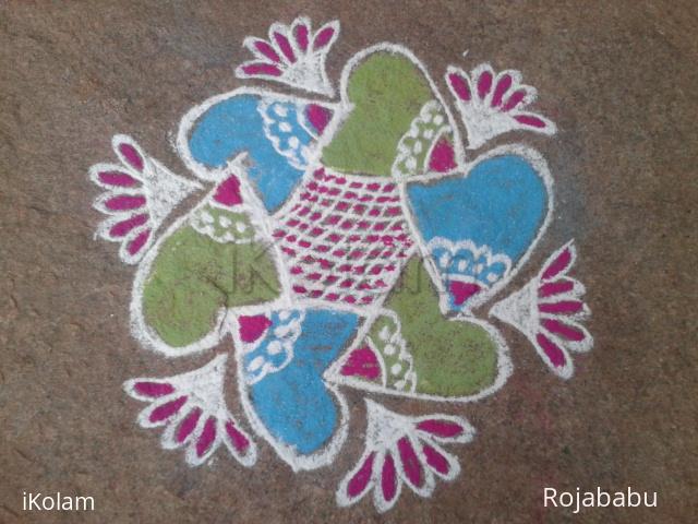 Rangoli: margali  rangoli