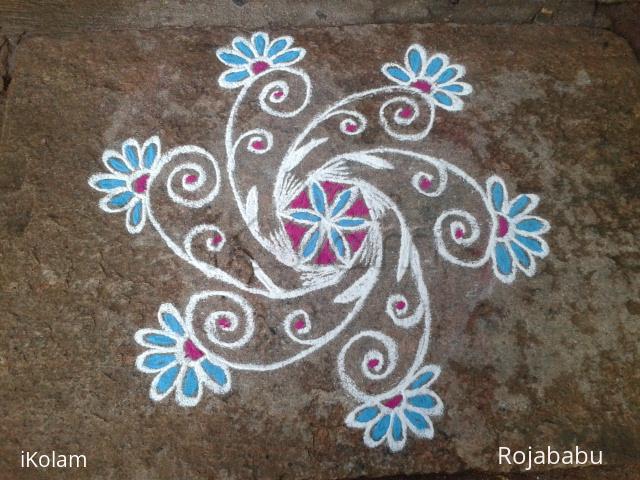 Rangoli: margali  rangoli