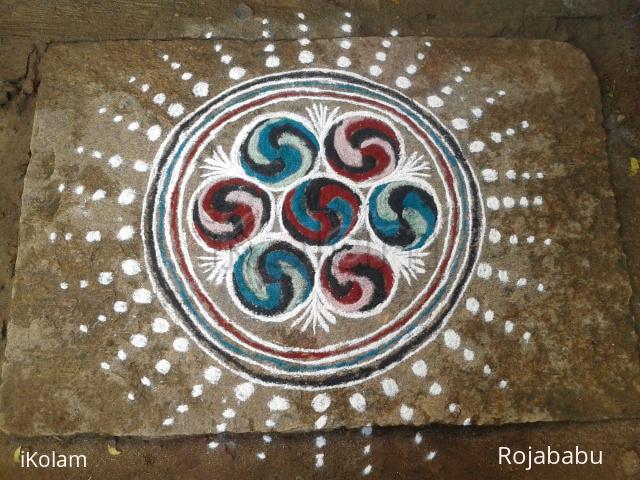 Rangoli: colourful rangoli