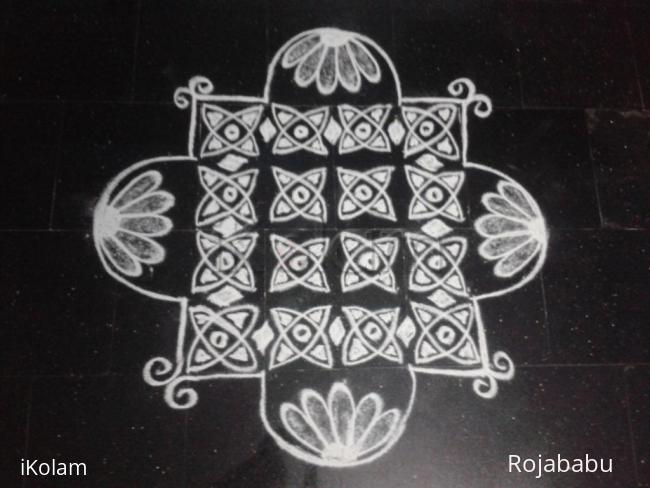 Rangoli: dotted rangoli