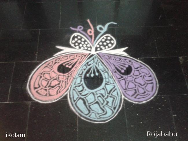 Rangoli: Newyear spl rangoli