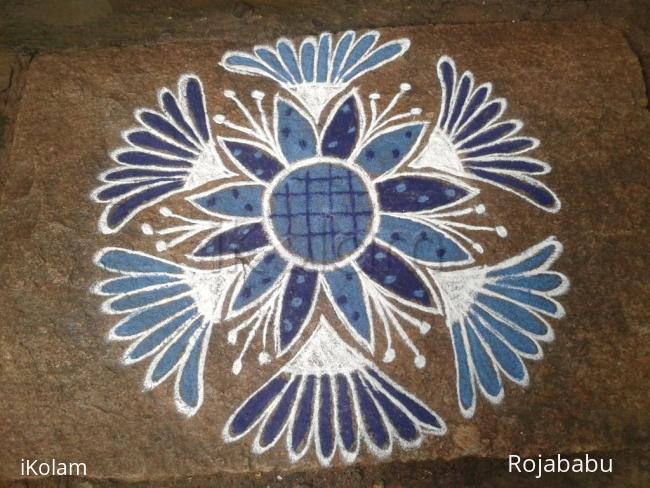 Rangoli: free hand rangoli