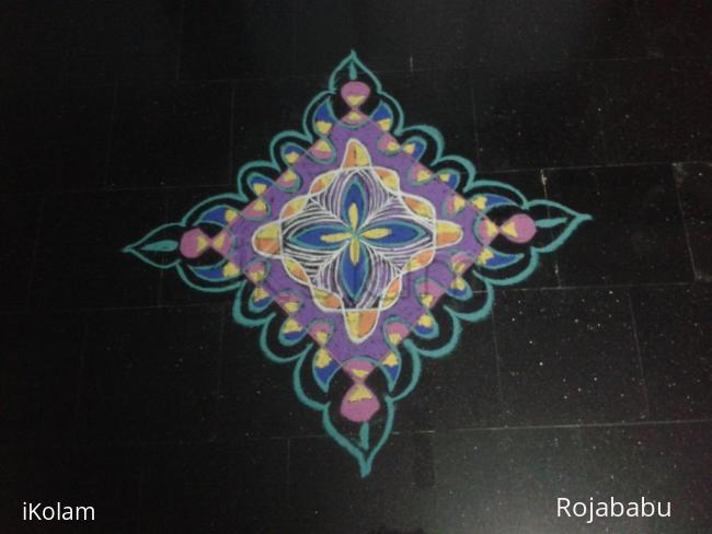 Rangoli: dotted rangoli