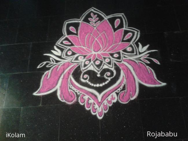 Rangoli: Navarathiri rangoli