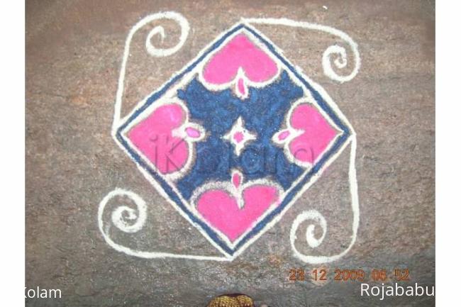 Rangoli: dotted rangoli