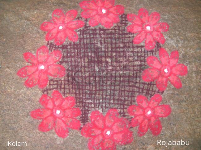 Rangoli: free hand rangoli