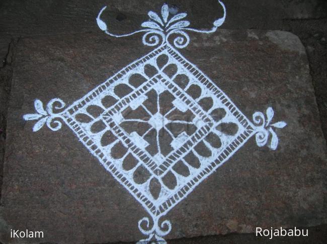 Rangoli: sunday kolam